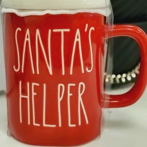 Rae Dunn Santa's helper mug